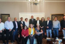 Συνάντηση Δημάρχων με τον Πρέσβη της Παλαιστίνης