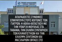 ΚΡΑΤΙΚΟ ΝΙΚΑΙΑΣ: ΑΠΑΡΑΔΕΚΤΕΣ ΟΙ ΣΥΝΘΗΚΕΣ ΣΤΟΥΣ ΚΟΙΤΩΝΕΣ ΤΩΝ ΙΑΤΡΩΝ, καταγγέλλει η Αγωνιστική Συσπείρωση Υγειονομικών – Νοσοκομείο Νίκαιας