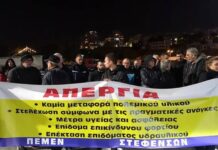 Για τρίτη ημέρα δεν έλυσαν κάβοι στα οχηματαγωγά, η απεργία συνεχίζεται