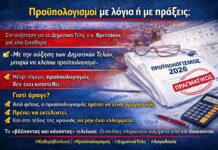 Παντελής Καμάς: Προϋπολογισμοί με λόγια ή με πράξεις;