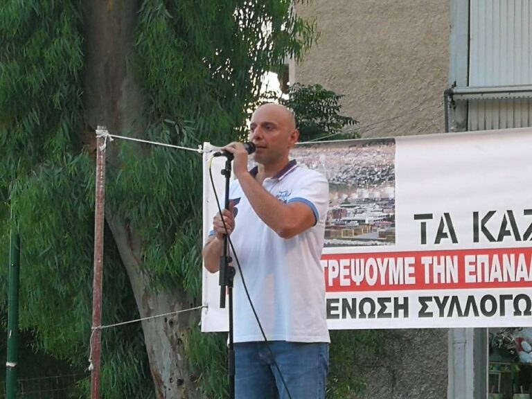 Βασίλης Βατίστας: Στενάζουν τα Σχολεία του Περάματος