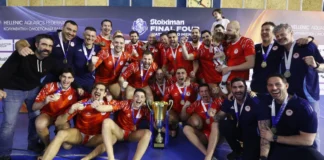 Ολυμπιακός: Κυπελλούχος στο Πόλο. Εφθασε στο 58-0 το σερί νικών του επί του Παναθηναϊκού