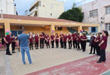 ΟΤερψηχώρος Δραπετσώνας μαζί με τον Σύλλογο Γονέων και Κηδεμόνων 1ου Δημοτικού Σχολείου Δραπετσώνας. 