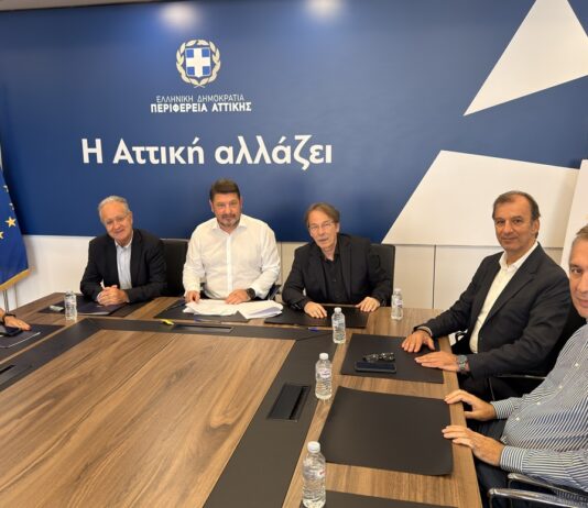 Υπεγράφη το έργο της ανάπλασης των πεζοδρομίων στη Λεωφόρο Γρ. Λαμπράκη στο Κερατσίνι, με χρηματοδότηση ύψους 4.2 εκατ. ευρώ από ίδιους πόρους της Περιφέρειας Αττικής